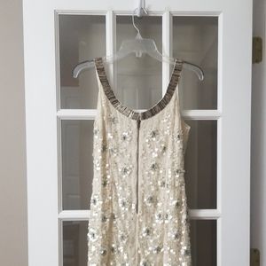 semi-beaded cocktail dress